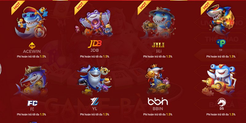 Trò chơi bắn cá đặc biệt thu hút ngư thủ thỏa đam mê